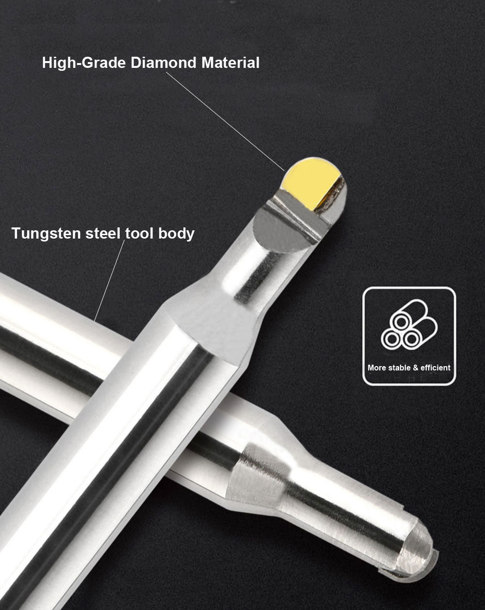 MCD dimond ball nose end mills of ToolingBox