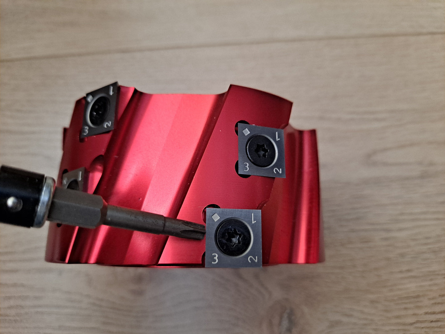 Metric Torx Flat Head Screws for sprial cutterhead