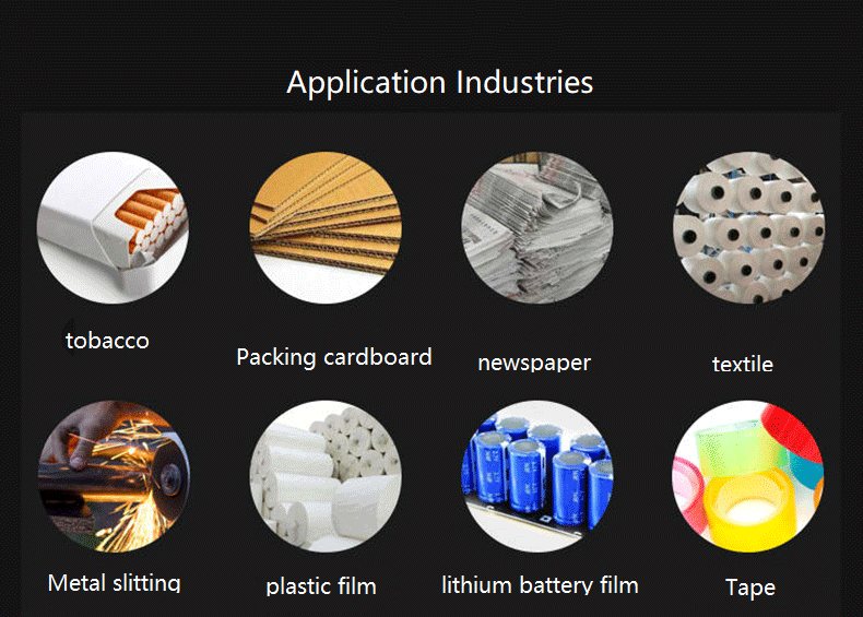application of Carbide Film Slitting Blades