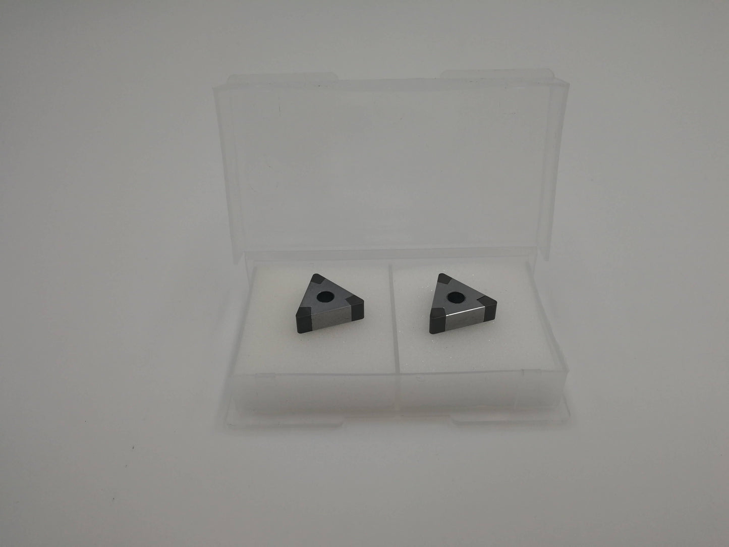 2 pcs packing Brazed Solid CBN insert TNGA1604 TB100