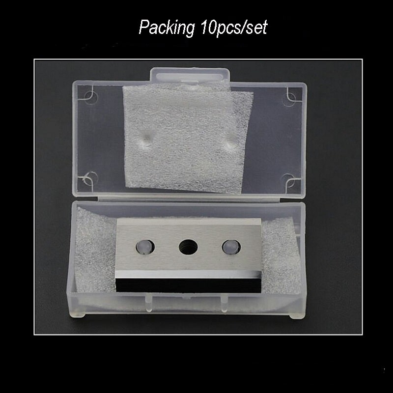 Packing of film sitting blades