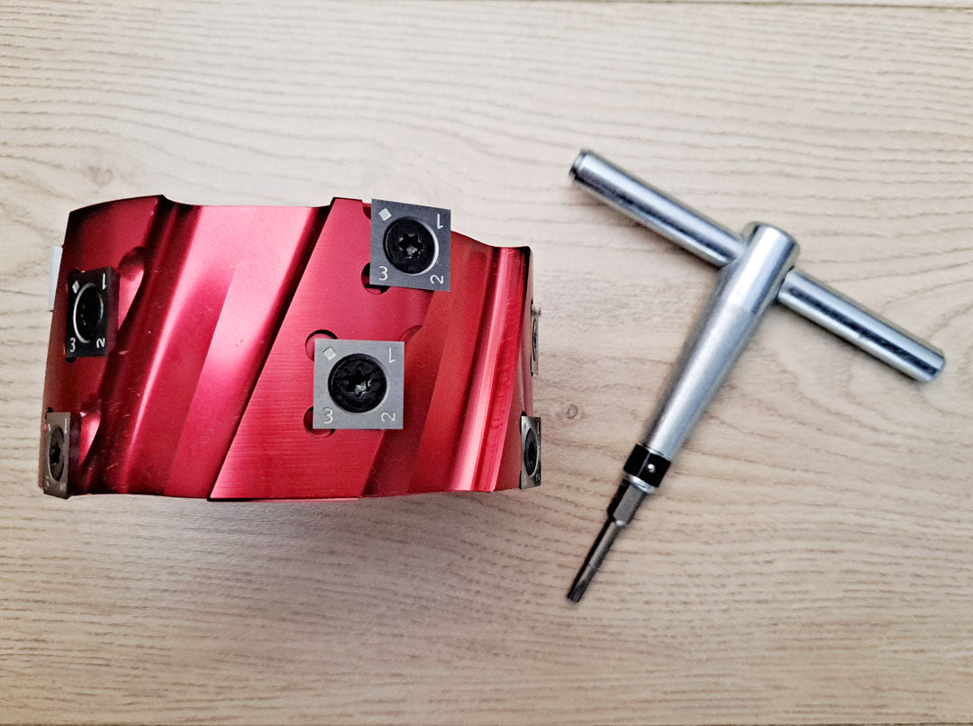 T20 Torx Wrench for Torx Screws - Cutterhead of Planers