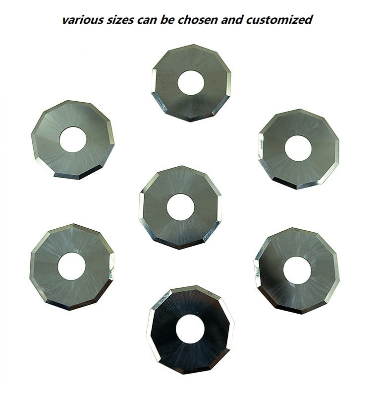 decagon carbide slitter blades