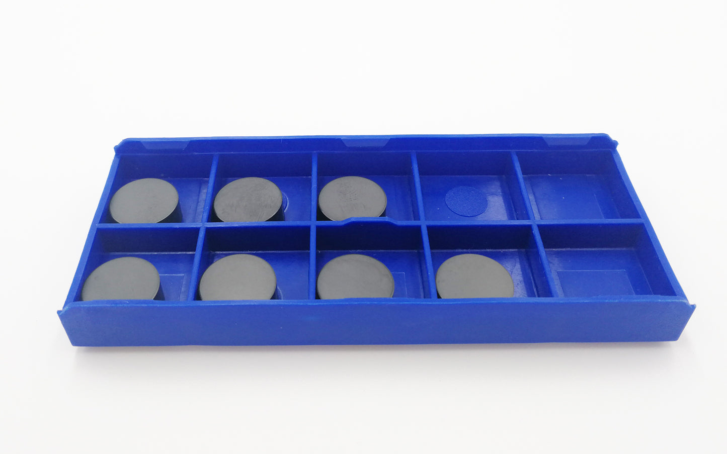 Solid CBN inserts RNMN090300E TB100 for grey cast iron finish milling - fits SECO milling cutters