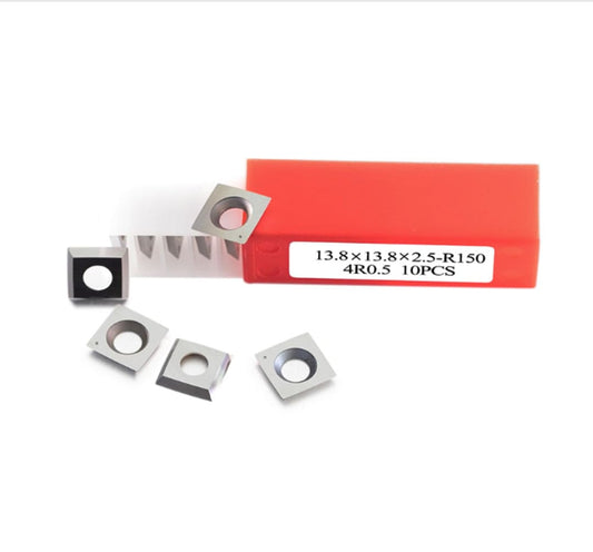 13.8X13.8X2.5mm Square Carbide Indexable Inserts Knife for the cutterblock of Felder, Hammer and Format Machines, 10pcs/set