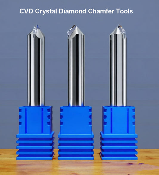 CVD crystal diamond chamfer Tools of ToolingBox with ISO sizes