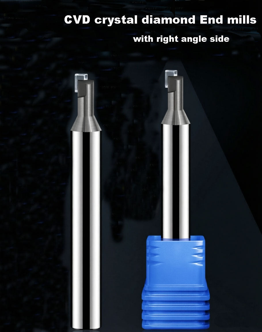 CVD Crystal Diamond End Mills 