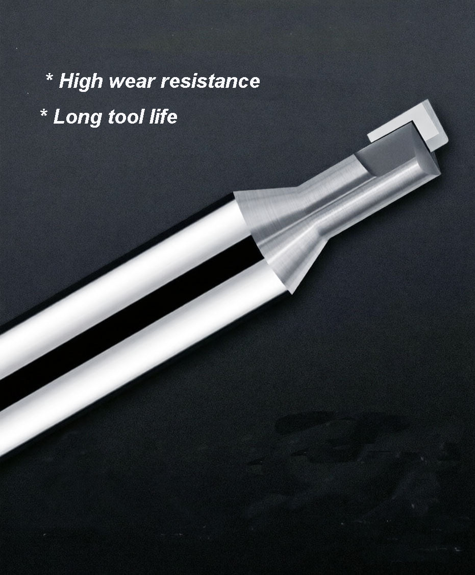 CVD Crystal Diamond End Mills with ISO Sizes