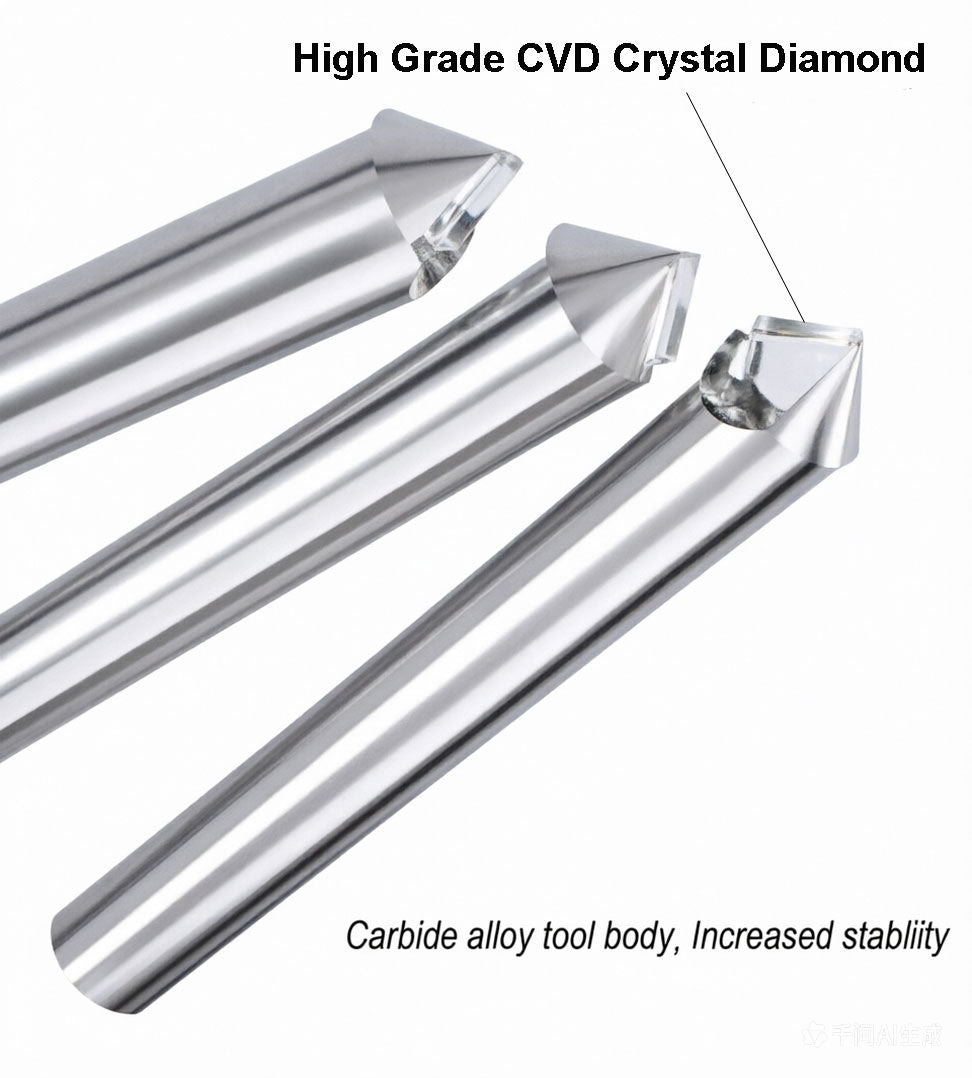 CVD crystal diamond chamfer Tools of ToolingBox