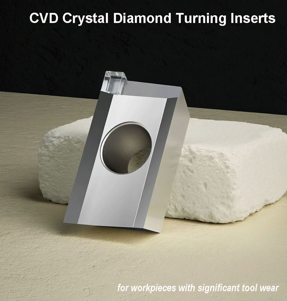 ToolingBox CVD Polycrystalline diamond Turning Inserts 