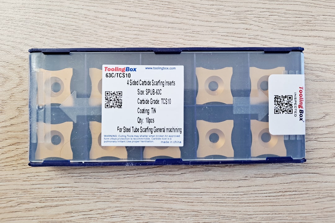 4 Sided Tube Mill Scarfing Inserts SPUB-63 series,10pcs/set