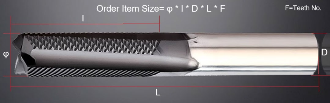 Multifunctional Carbon Fiber Plate Carbide Milling Cutter with Diamond Coating