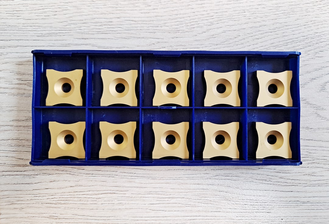 Mills Insert Storage 4 Sided Tube Mill Scarfing Inserts SPUB-63 series,10pcs/set