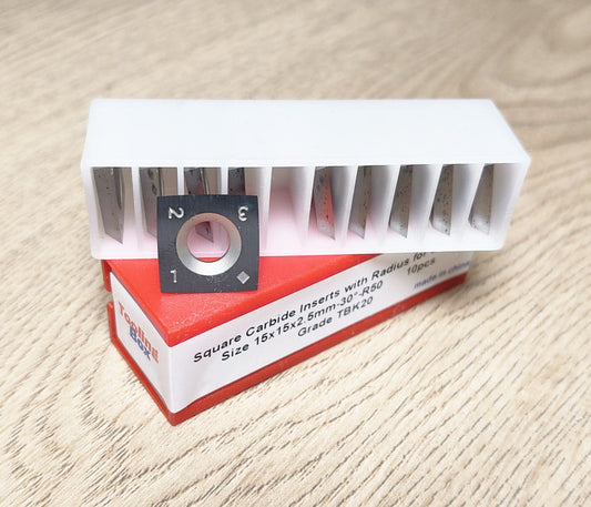 carbide replacement knives for Grizzly/Woodmaster Jointer Spiral Helical Cutterheads.