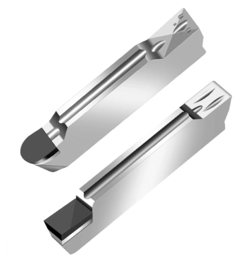 PCD Grooving Insert MGMN/MRMN TCD200 for Graphite,Ceramic and CFRP materials , 2pcs/set