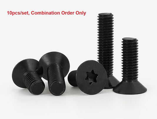 Metric Torx Flat Head Screws 10pcs/set