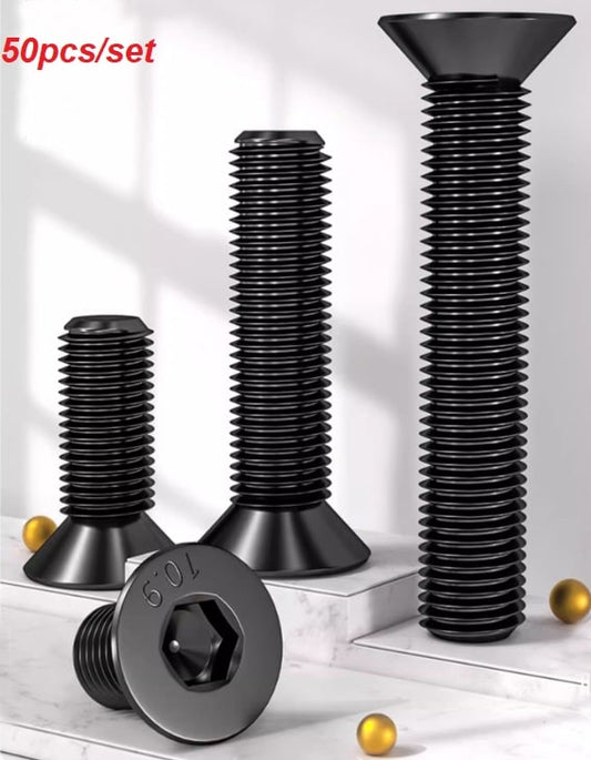 Metric Torx Flat Head Screws for Carbide Insert Knives- 50pcs/set