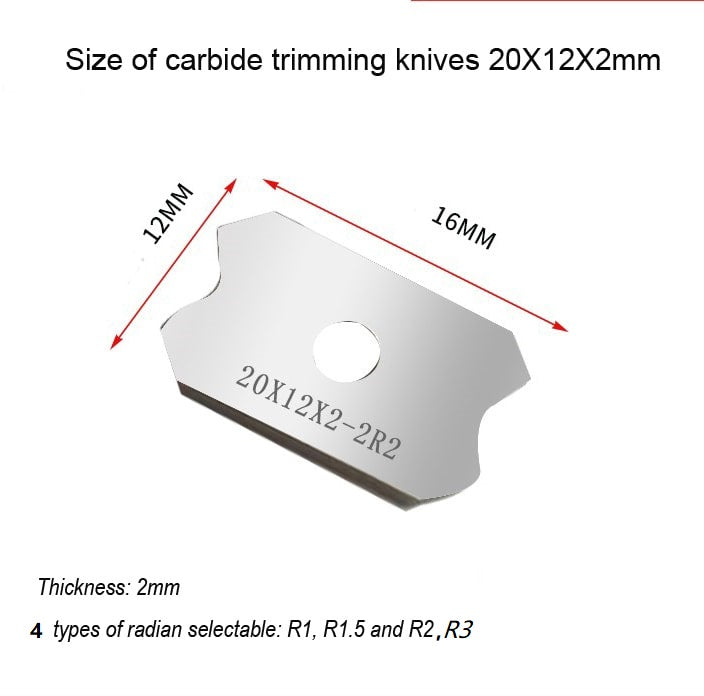 size of 20X12X2mm