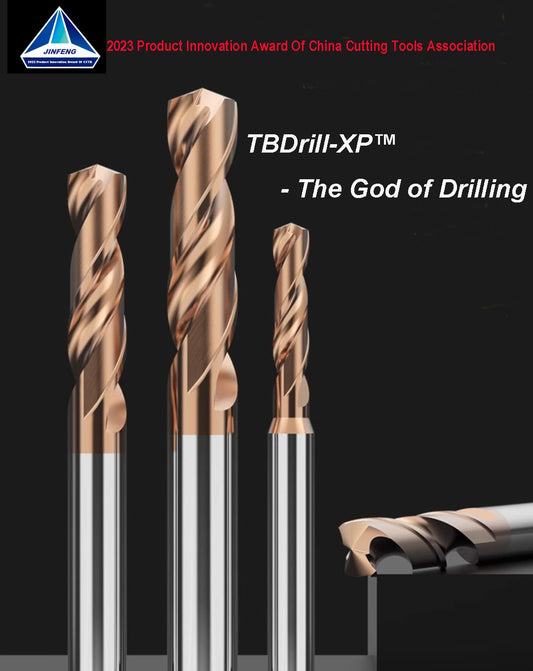 TBDrill-XP™ solid carbide drill- the god of drill