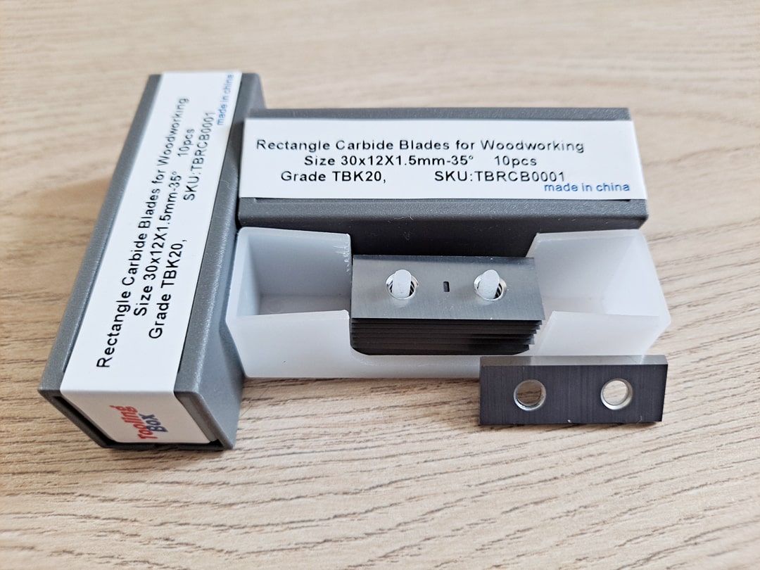 30X12X1.5mm-35°-2E Rectangle Carbide indexable insert knives