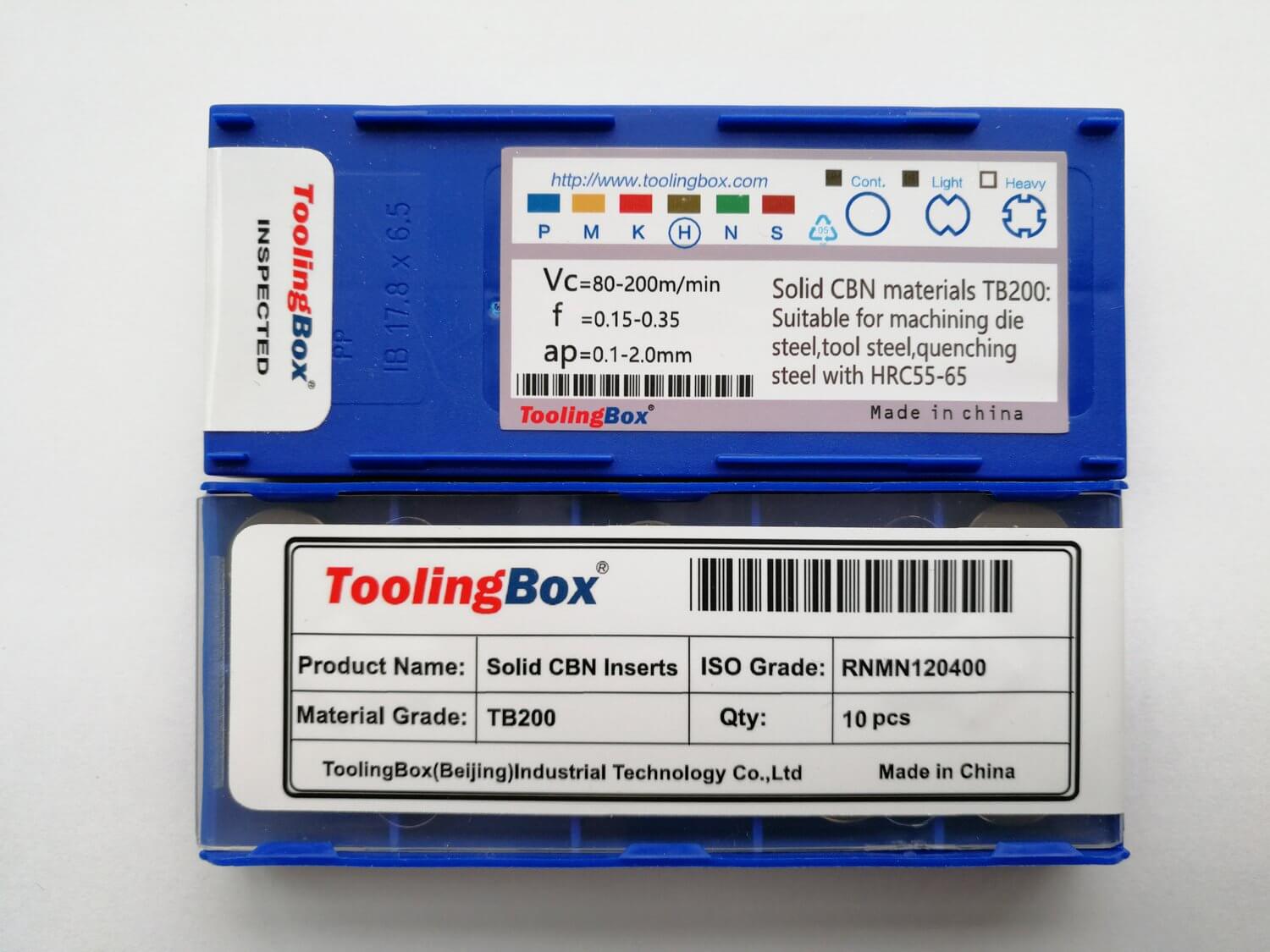 packing Solid CBN insert RNMN120400 TB400