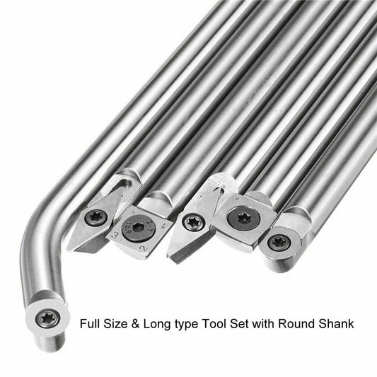 Wood Handheld Turning Tool Full Size Handle Set