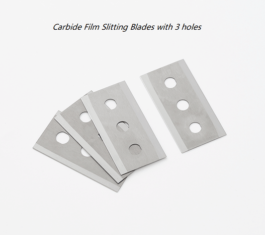 Carbide FilmSlitting Blades with 3 holes