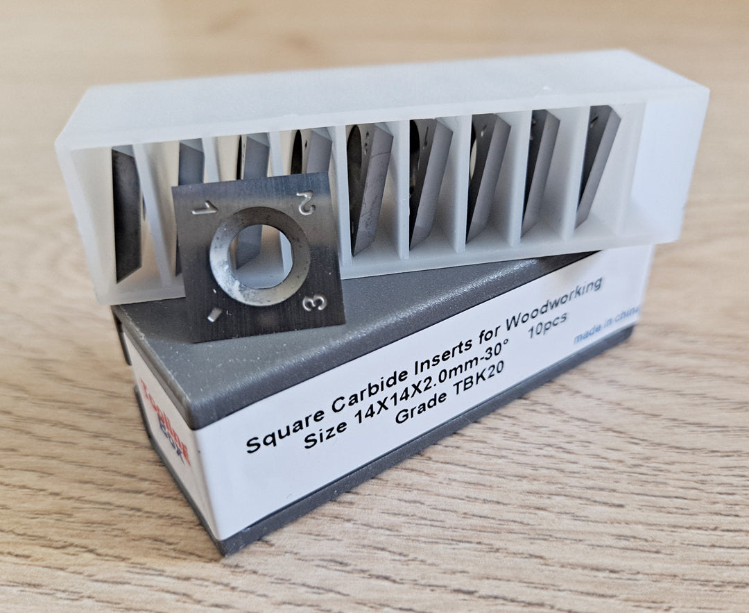 Square 14x14x2.0mm-30° Carbide Insert Knives for Planers