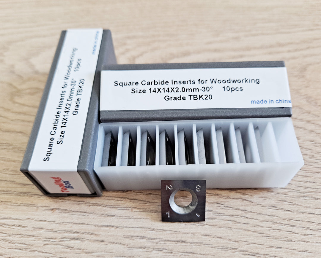 Square 14x14x2.0mm-30° Carbide Insert Knives for Planers