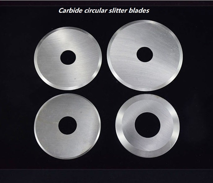 Carbide circular slitter blades