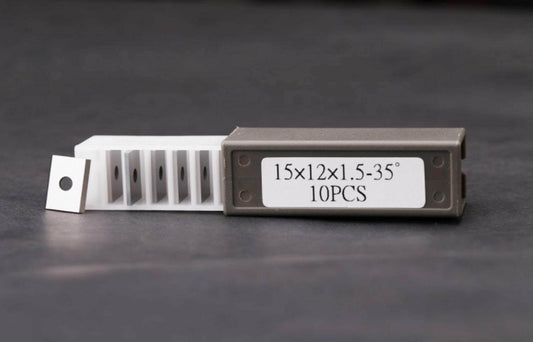 Carbide insert knife 15x12x1.5mm