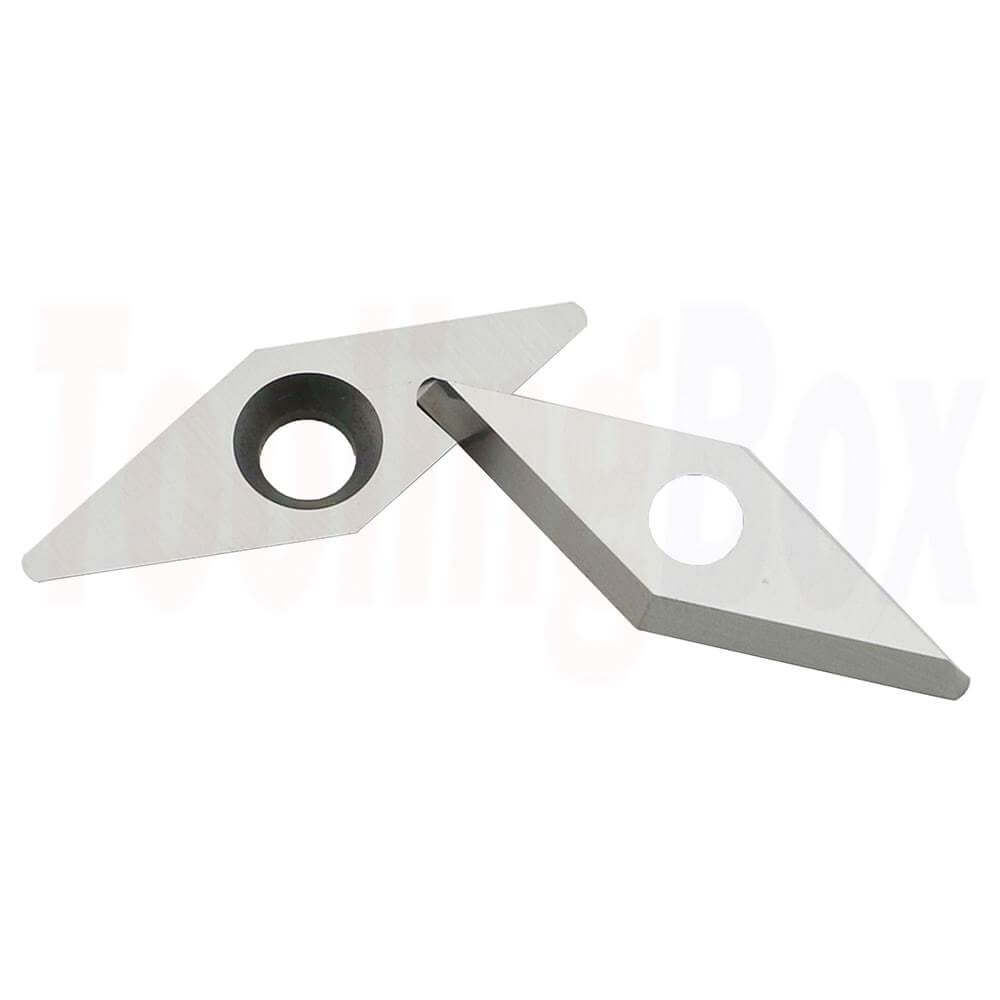 Carbide replacement  cutters with Diamond Shape VEMN160208