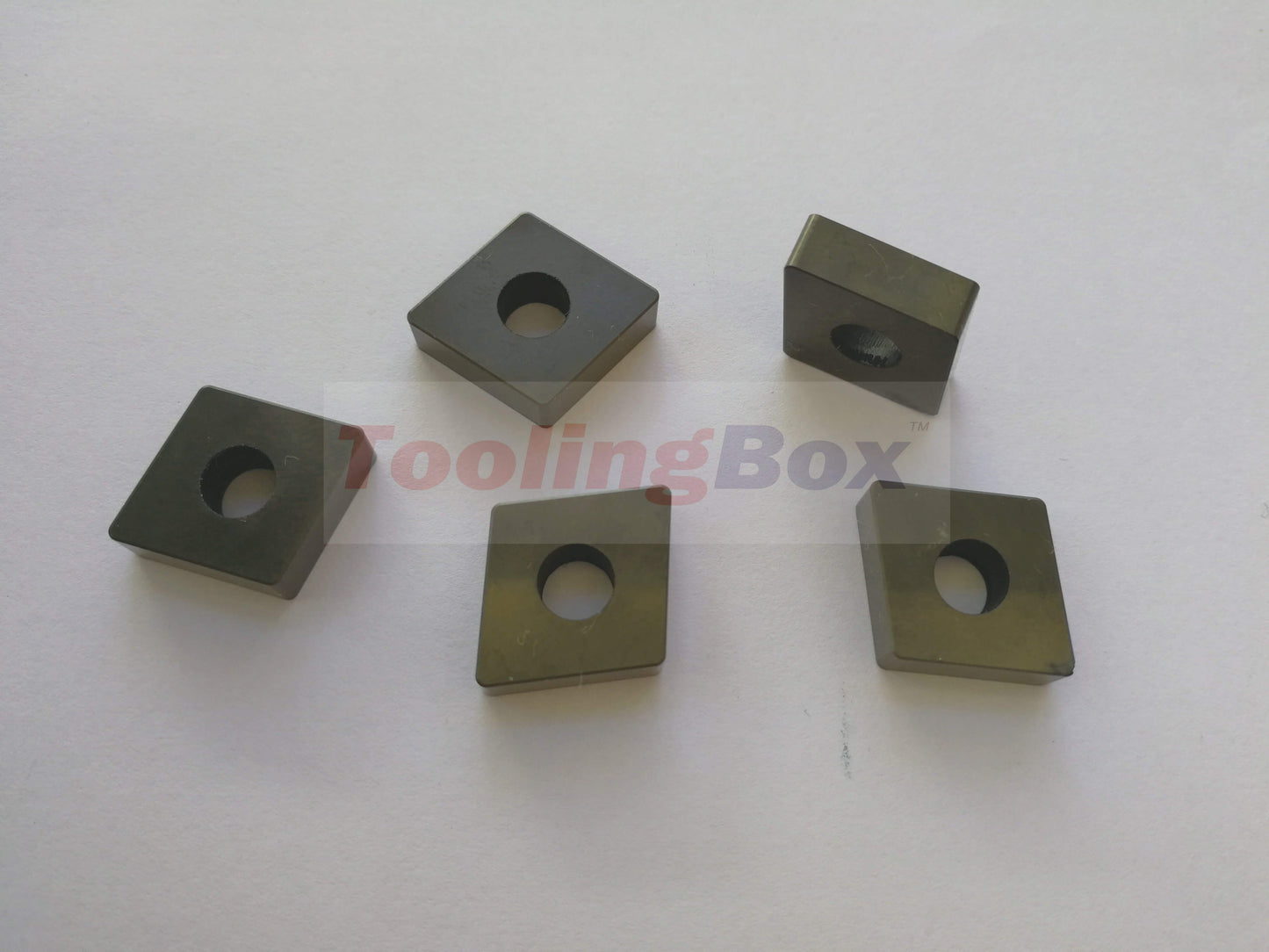 Solid CBN insert CNMG1204 TB400 for alloy cast steel