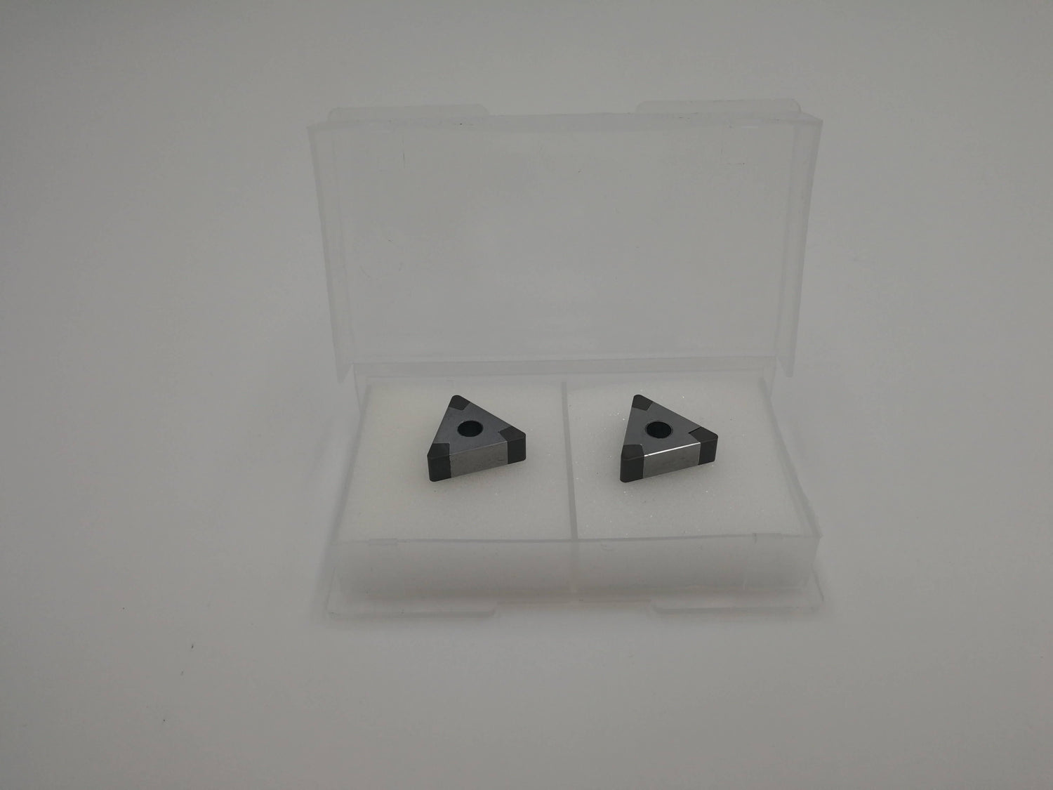 2 pcs packing Brazed Solid CBN insert TNGA1604 TB200