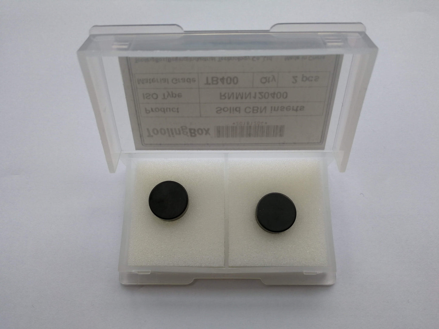 2 pcs packing Solid CBN insert RNMN090300 TB200 for hard turning