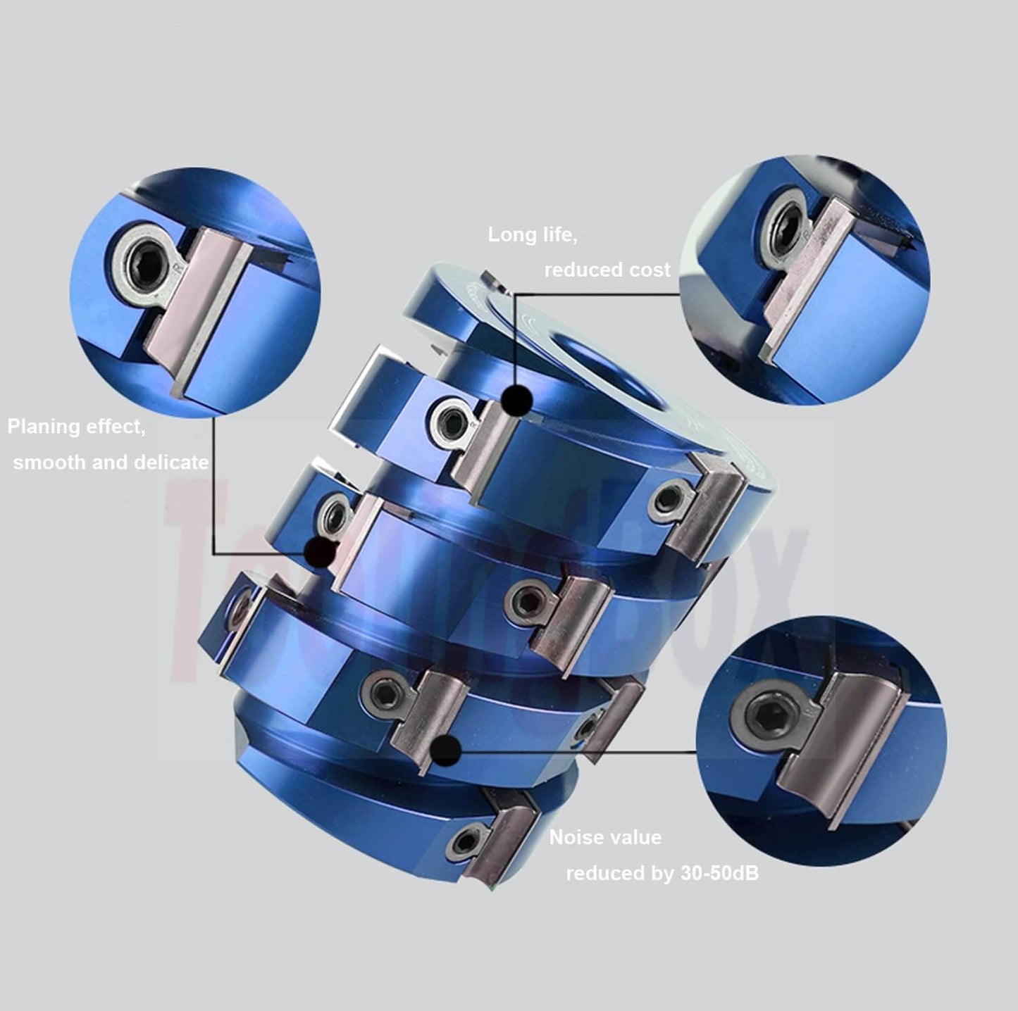 Rectangular Carbide Insert Knives for heavy cutting