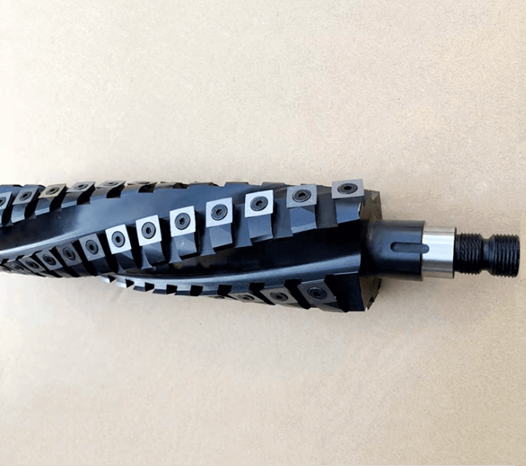 Shelix Helical Head with carbide knives 15x15x2.5xR100