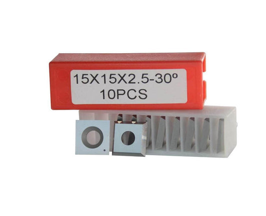 carbide indexable inserts  15X15X2.5X30° - Woodturning-min
