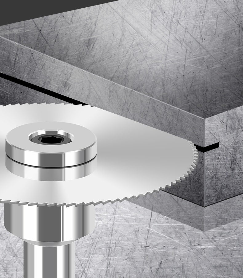 50mm Diameter/Metric carbide slitting saws TC10 series for non-ferrous metal