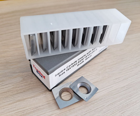 carbide insert knives 15x15x2.5mm-30°-R100 -4R0.5 for planer