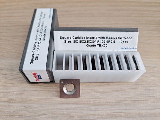 packing for 15x15x2.5mm-30°-R100 -4R0.5