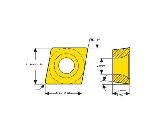 size of CCMT060204 TBC10