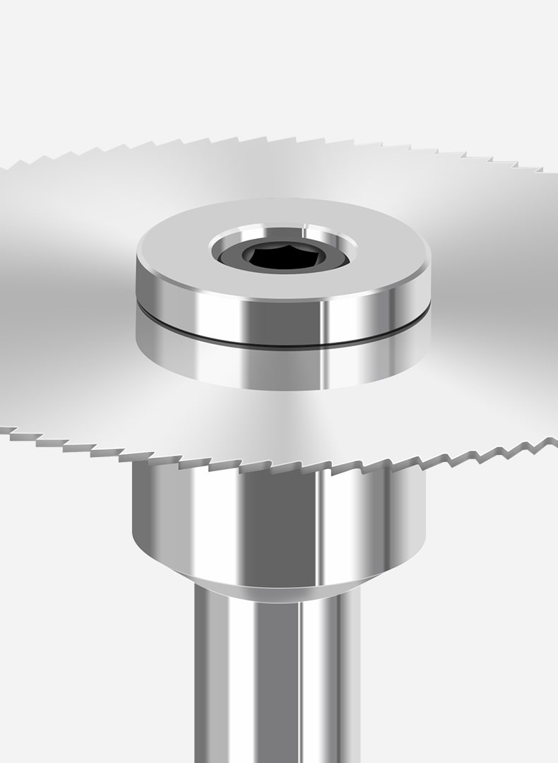 Circular Razor Slitting 25mm Diameter circular slitting saw for non-ferrous metal